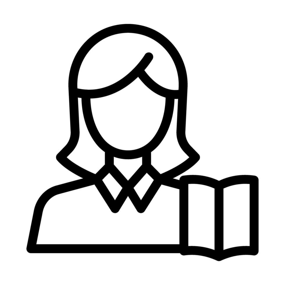 Teacher Icon Design vector