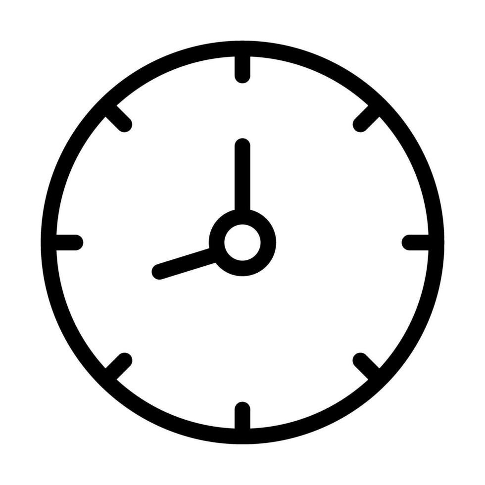 Clock Icon Design vector