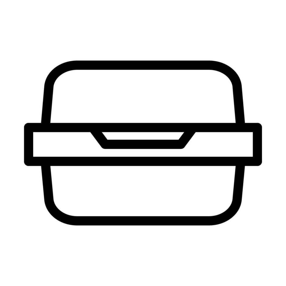 Lunch Bag Icon Design vector
