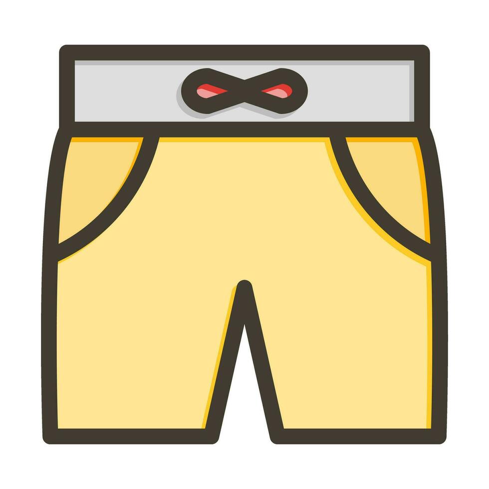 Shorts Icon Design vector