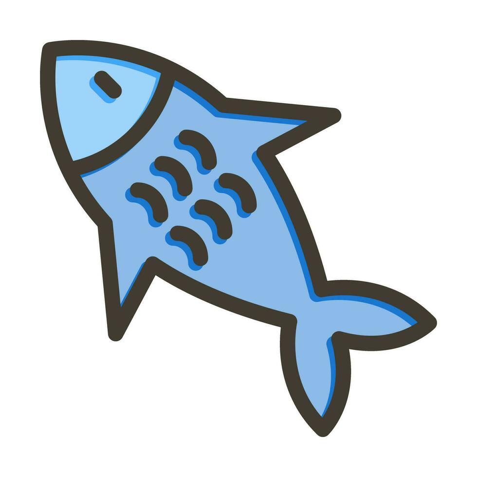 diseño de icono de pescado vector