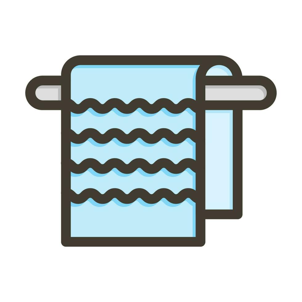 Towel Icon Design vector