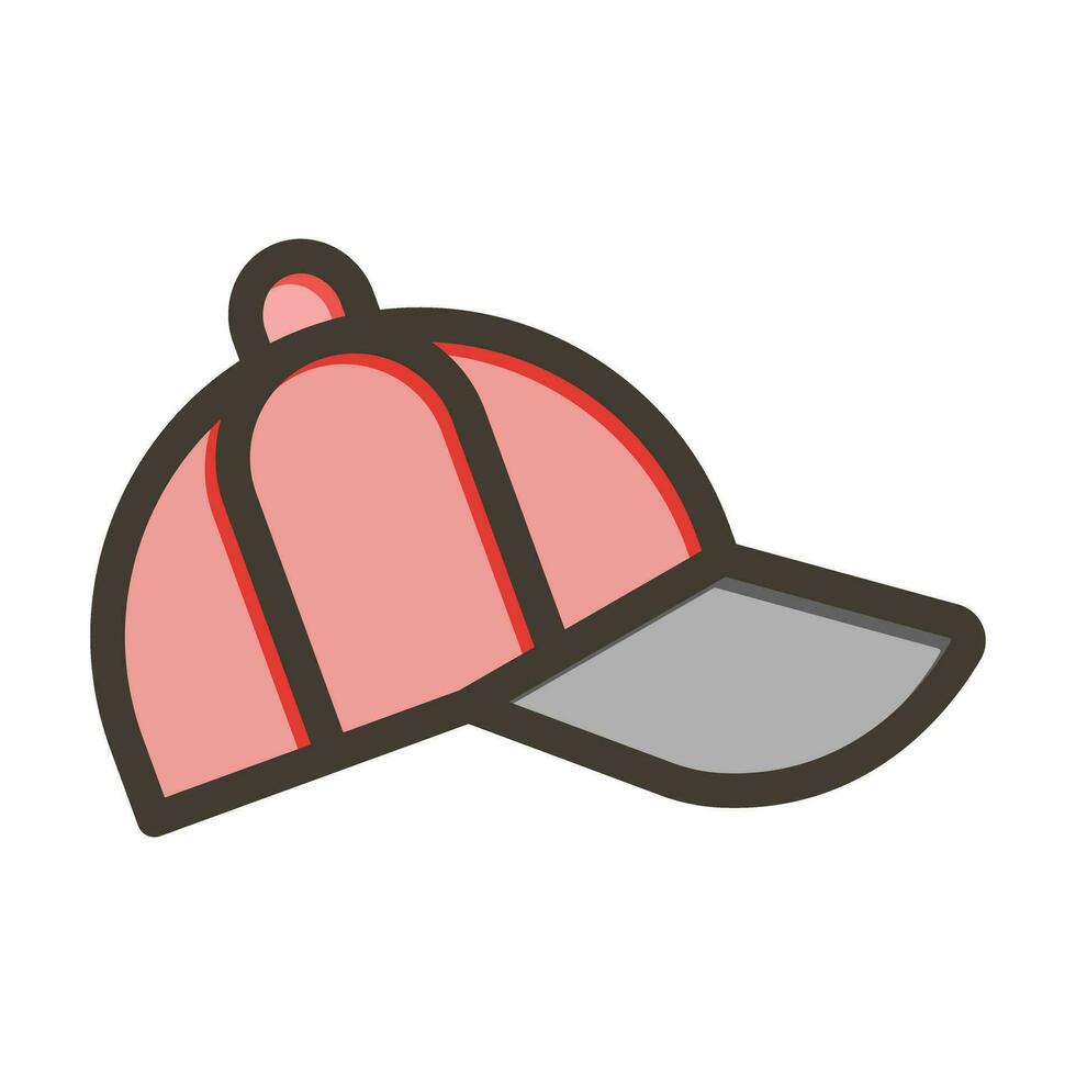 diseño de icono de gorra de béisbol vector