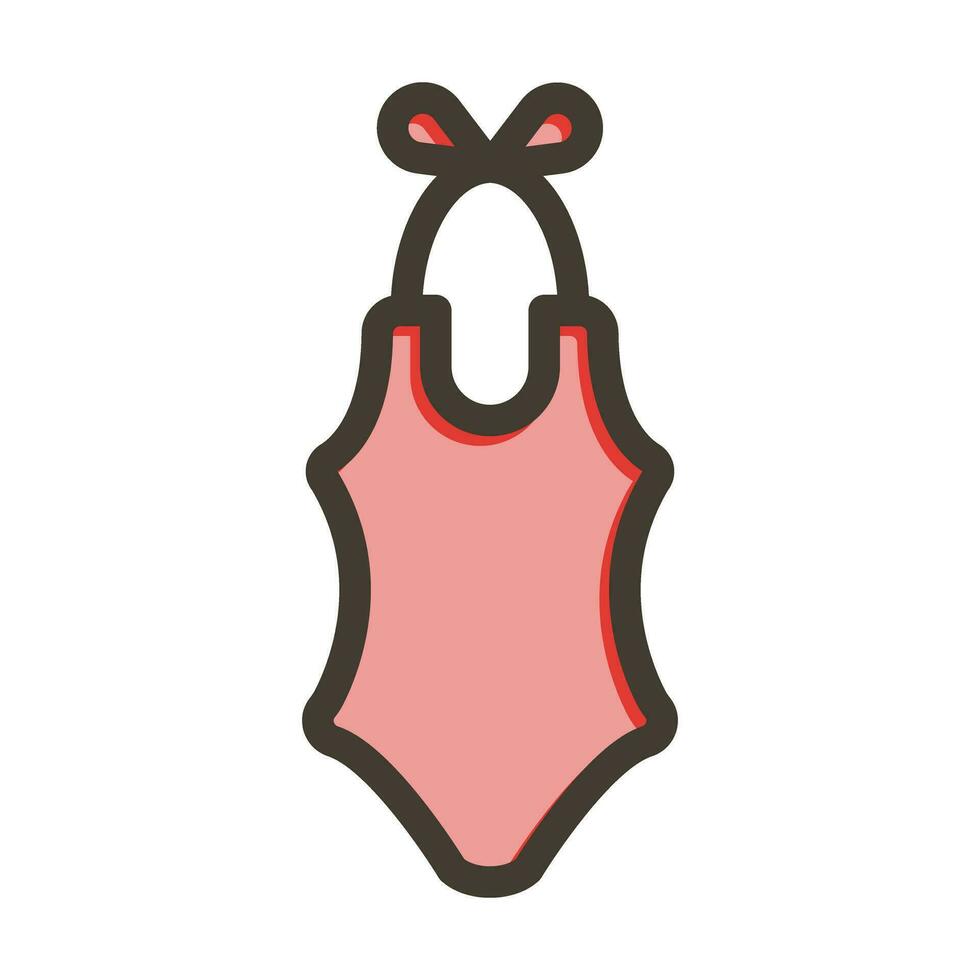 Swimsuit Icon Design vector