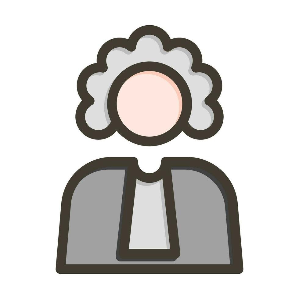 Judge Icon Design vector