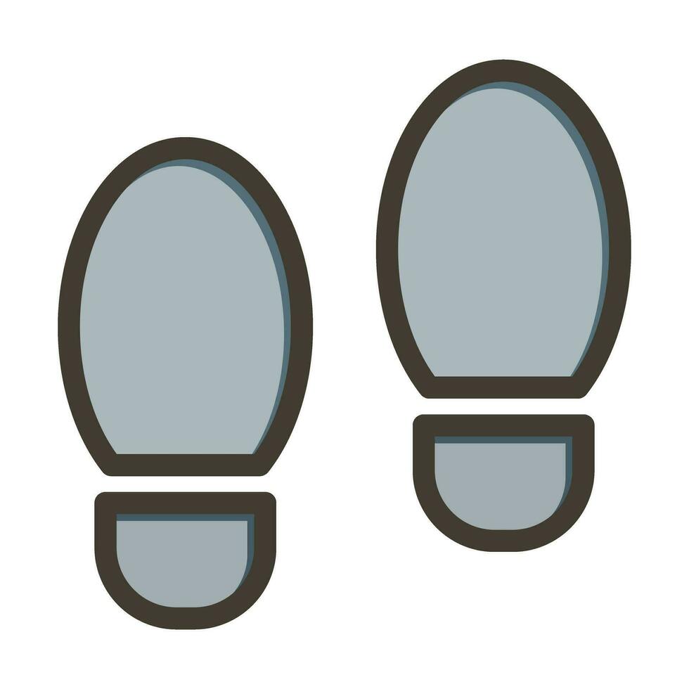 Footprint Icon Design vector