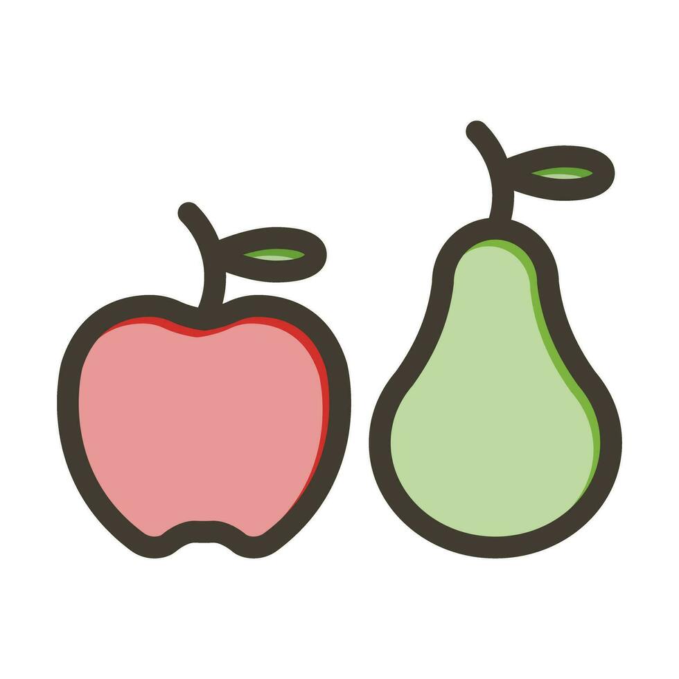 diseño de icono de fruta vector