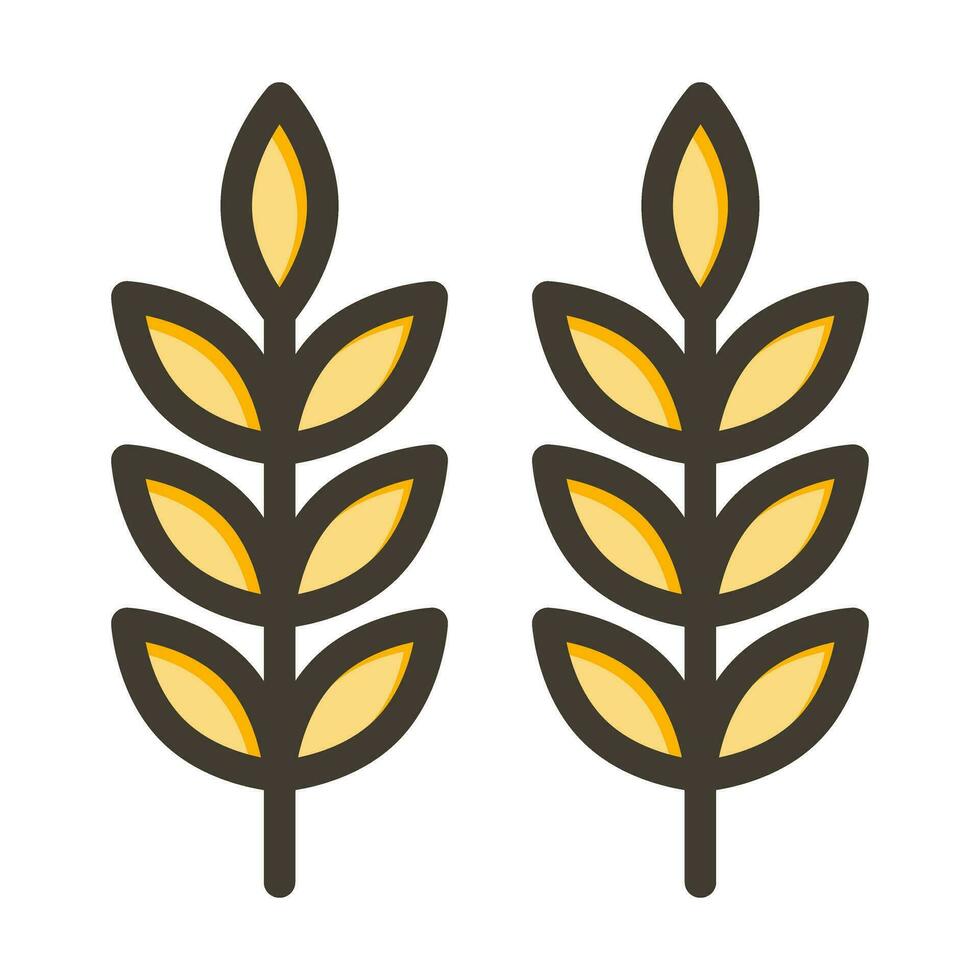 Wheat Icon Design vector