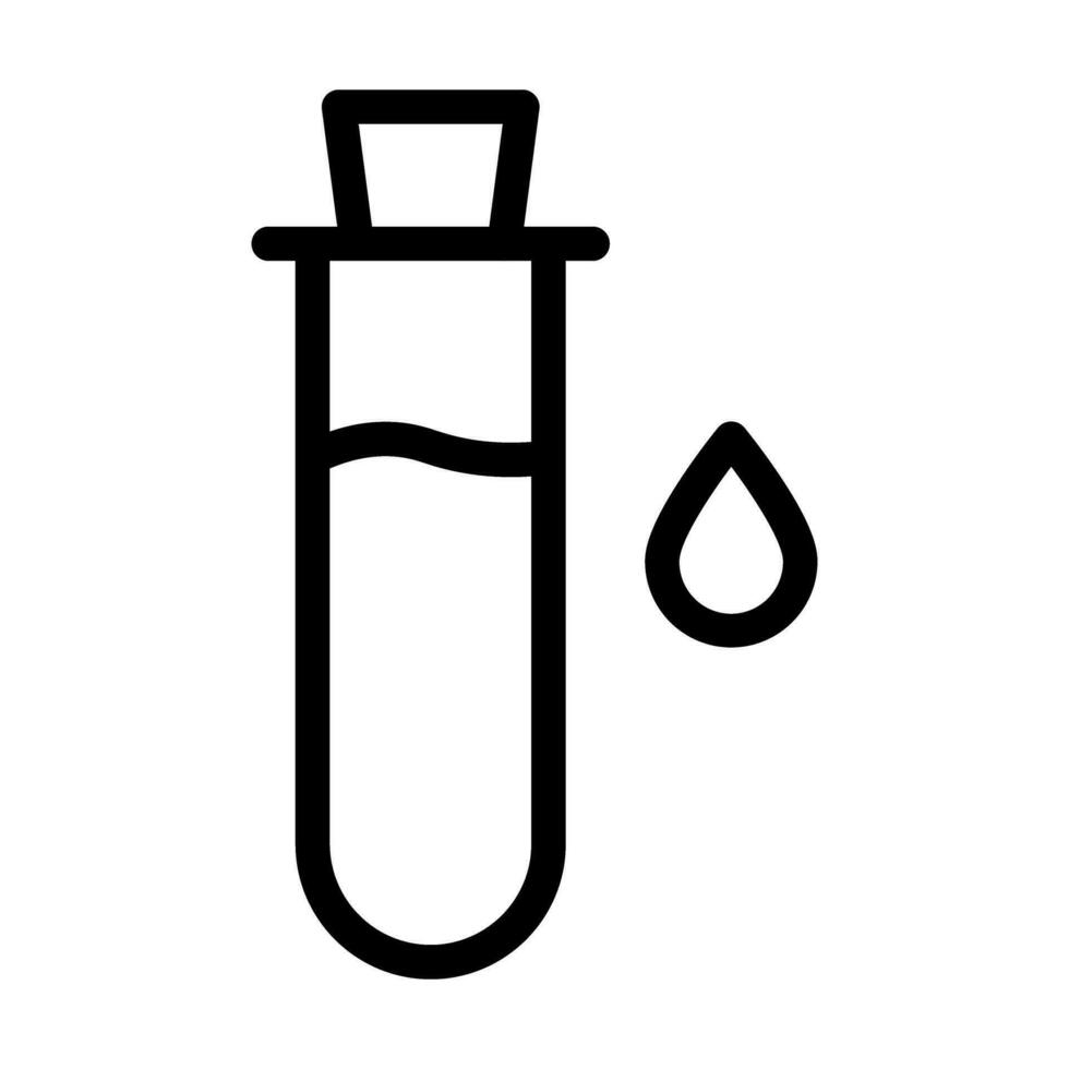 Blood Test Icon Design vector
