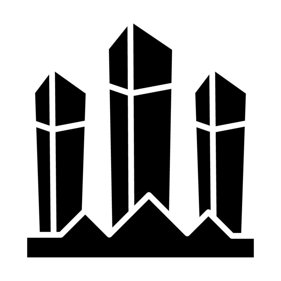 Mineral Vector Glyph Icon For Personal And Commercial Use.