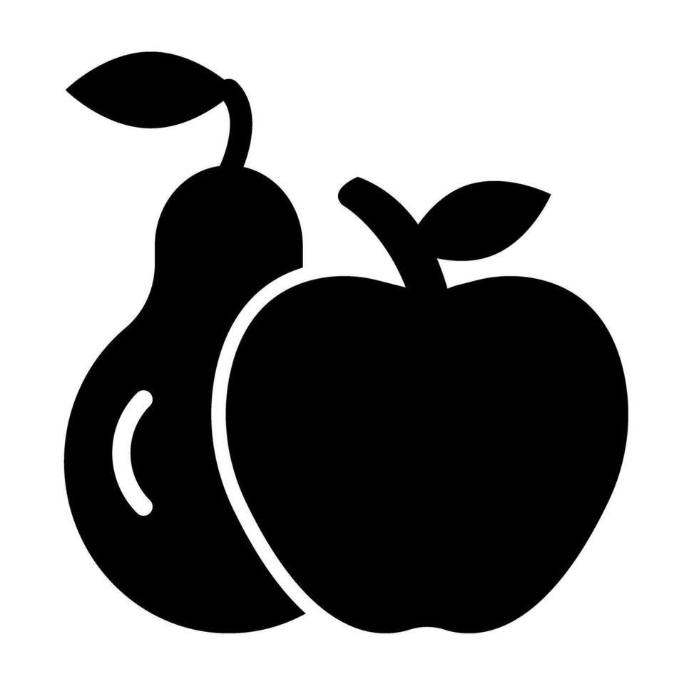 Fruta vector glifo icono para personal y comercial usar.