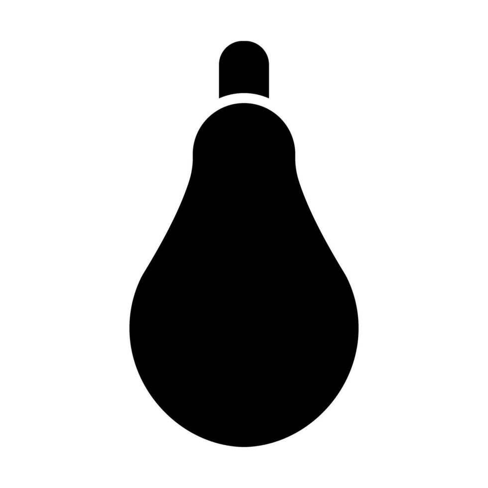 Yellow Squash Vector Glyph Icon For Personal And Commercial Use.