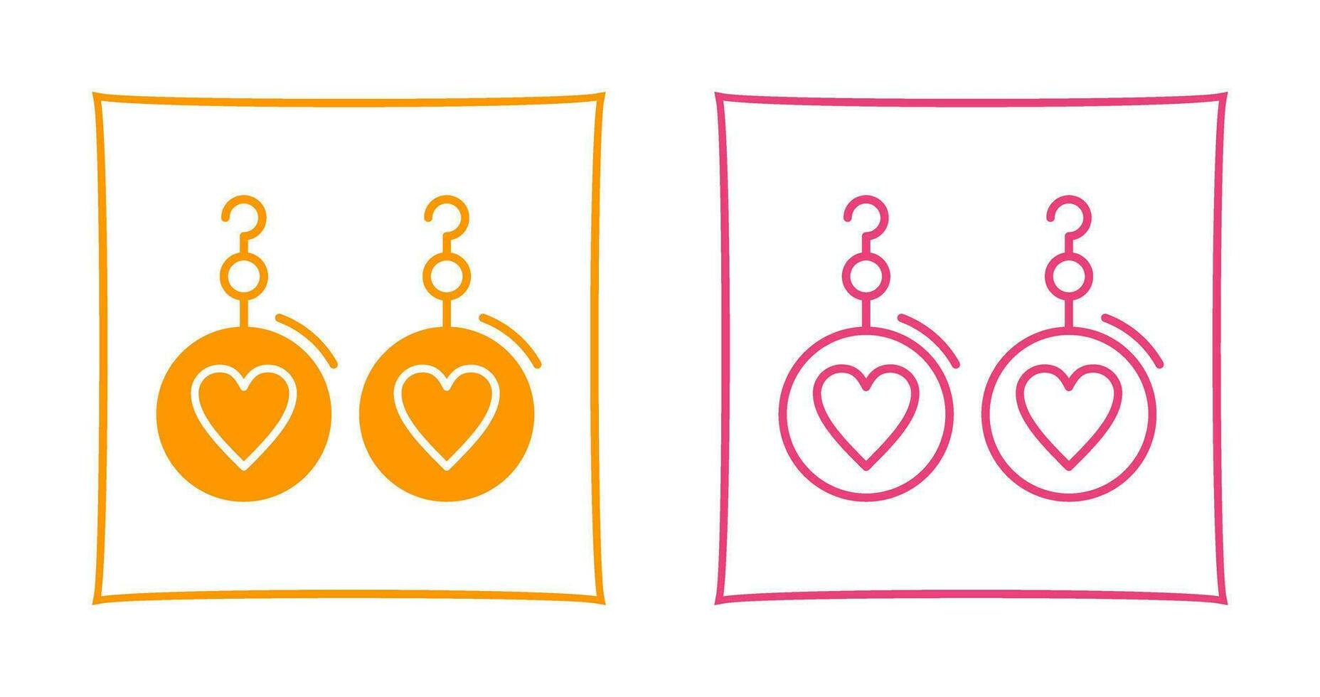 Earrings Vector Icon