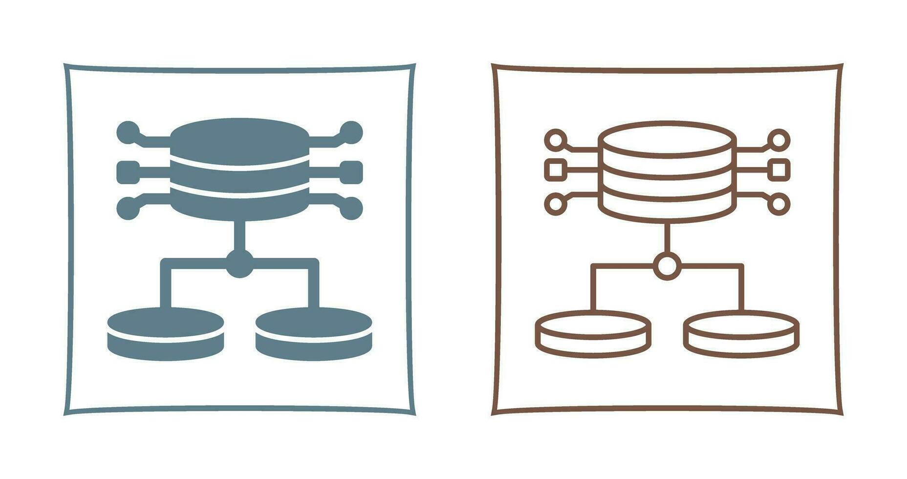 Structured Data Vector Icon