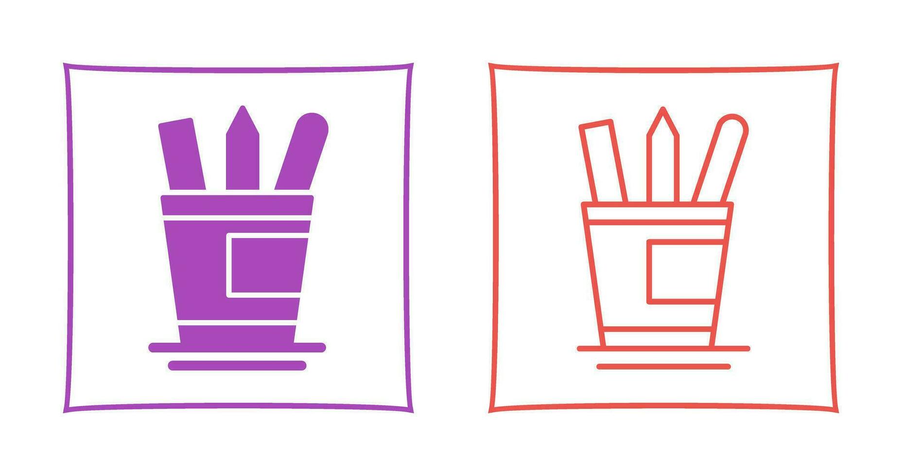 Stationery Vector Icon
