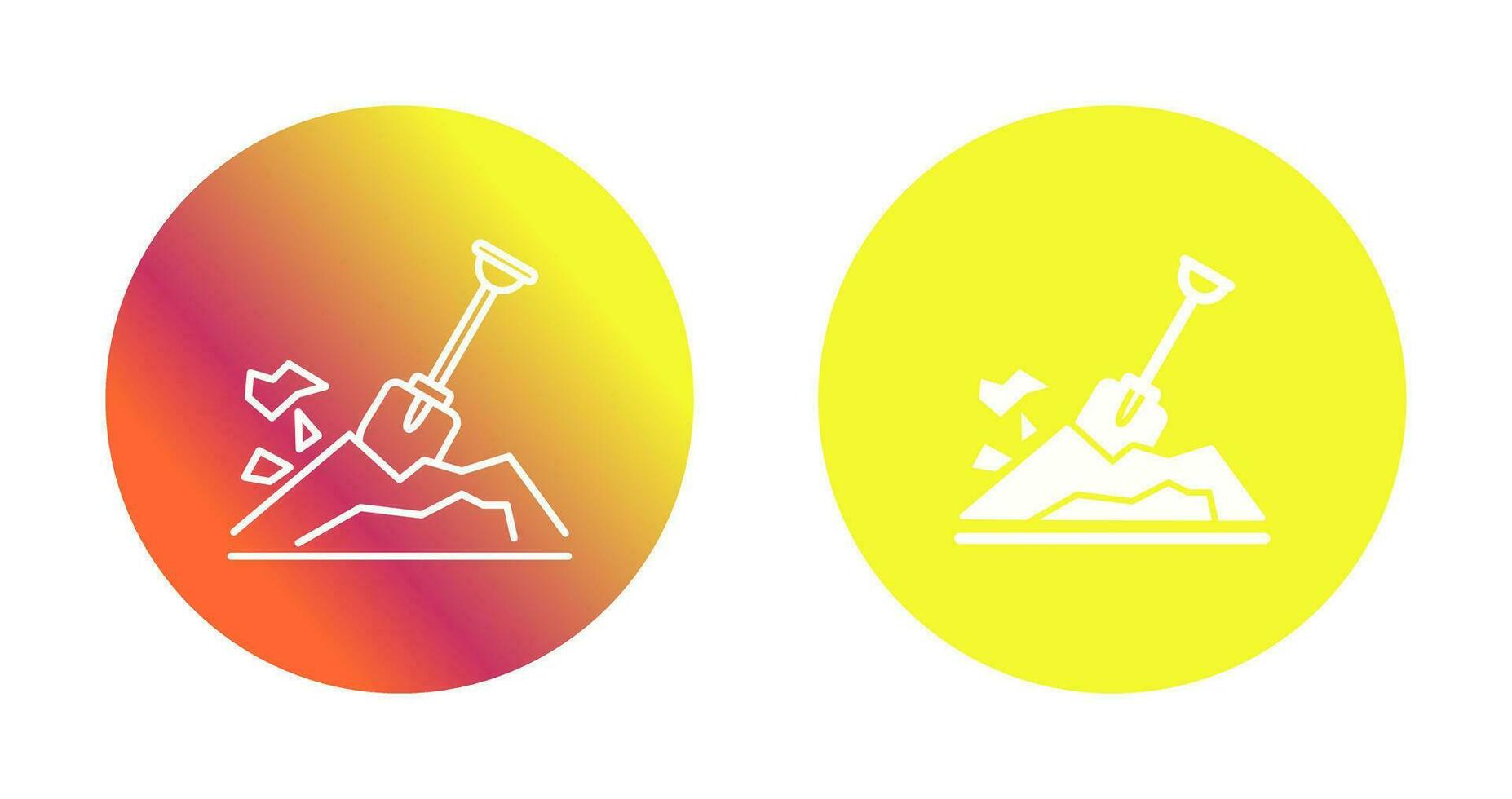 Digging Vector Icon