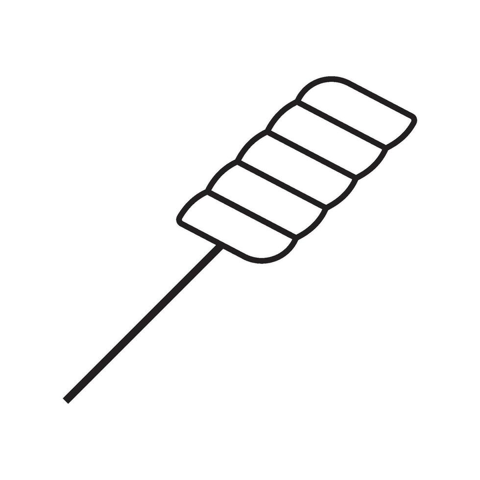Marshmallow icon vector