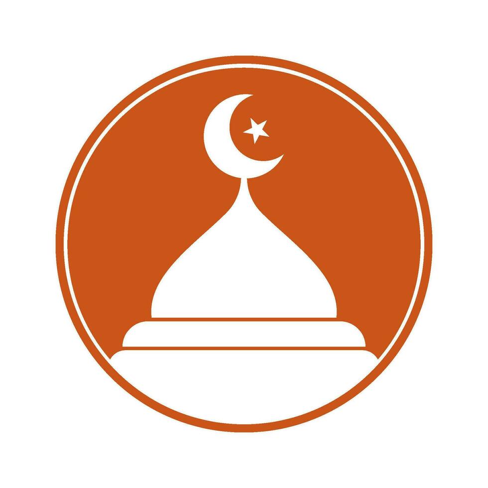 Mosque icon design vector