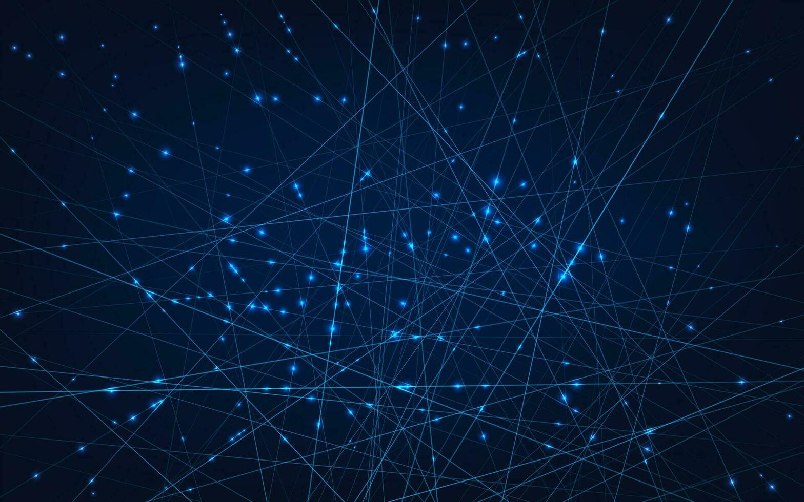 neural redes líneas y nodos conectado dentro células computadora web. artificial inteligencia y profundo aprendizaje concepto. vector