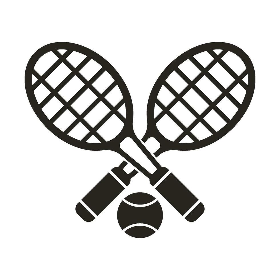 Tennis icon vector