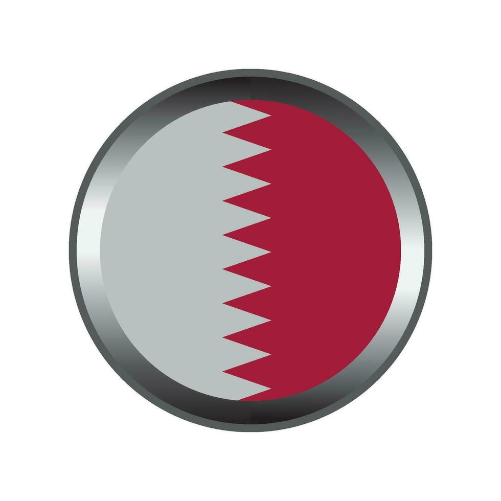 Qatar flag icon vector