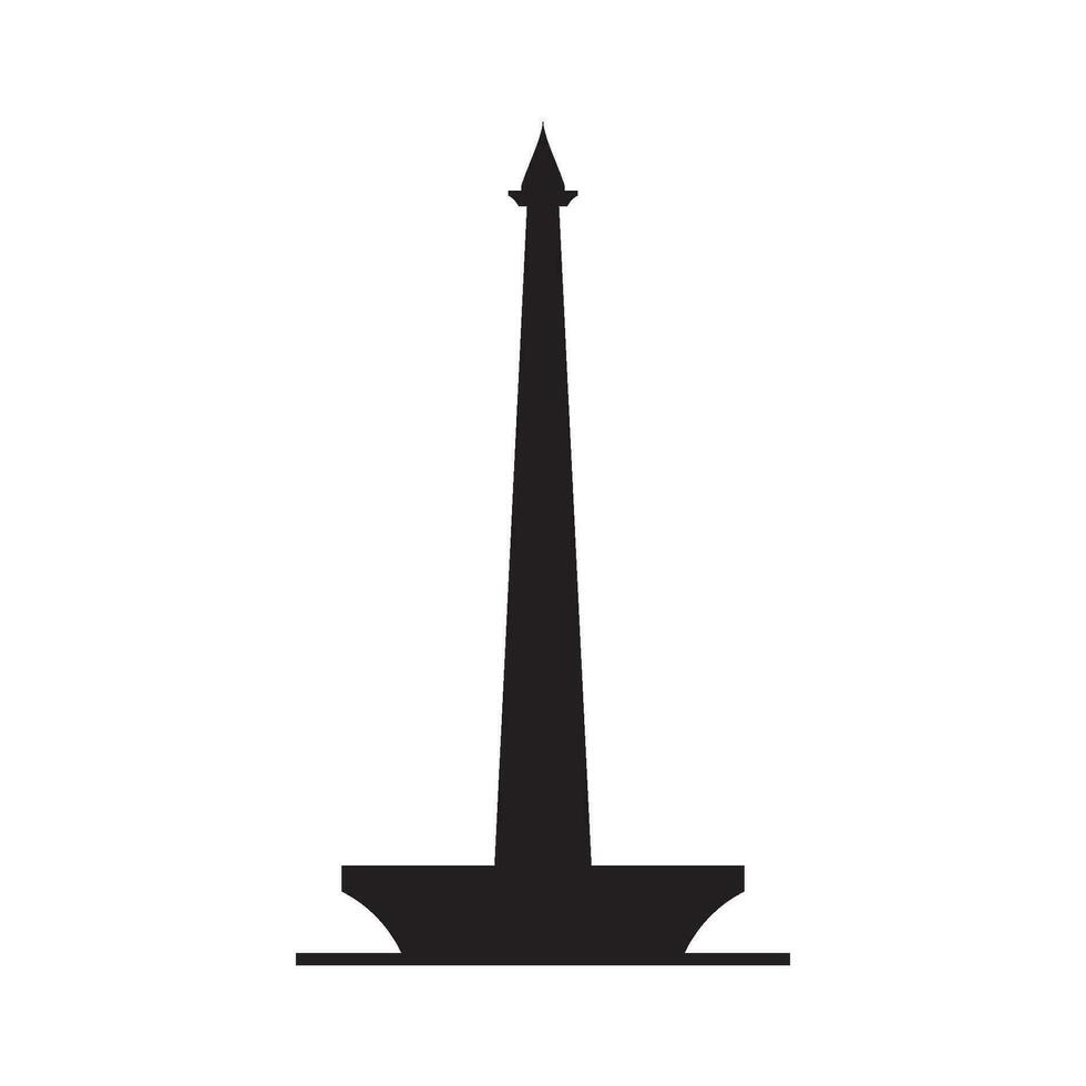 monas monument icon vector