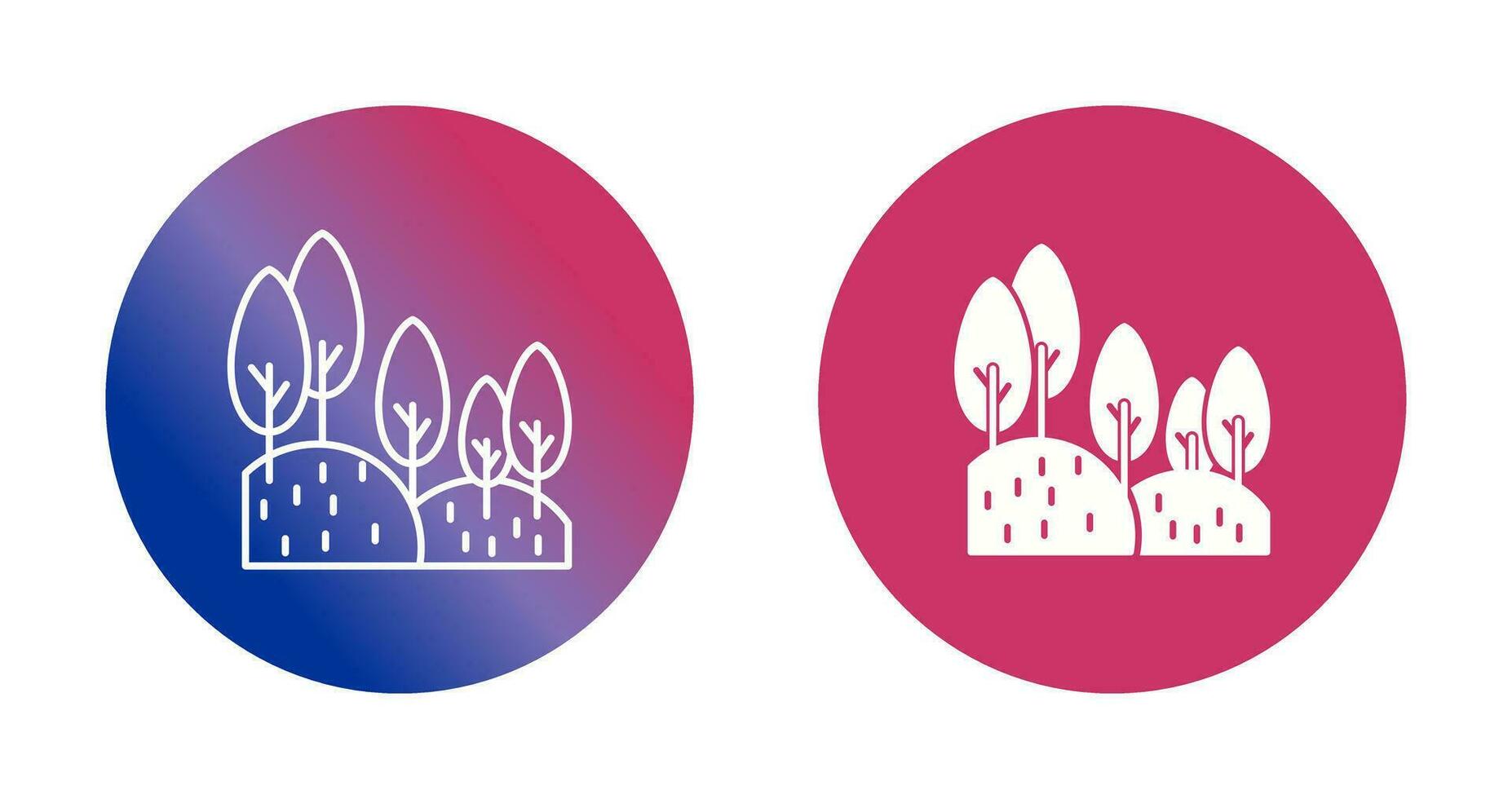 Forest Vector Icon