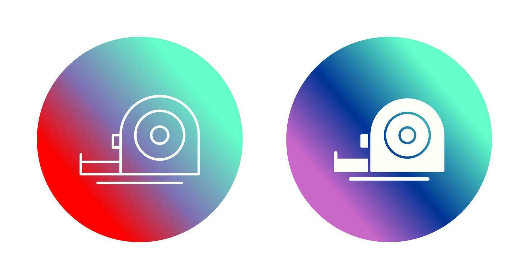 Measuring Tape Vector Icon