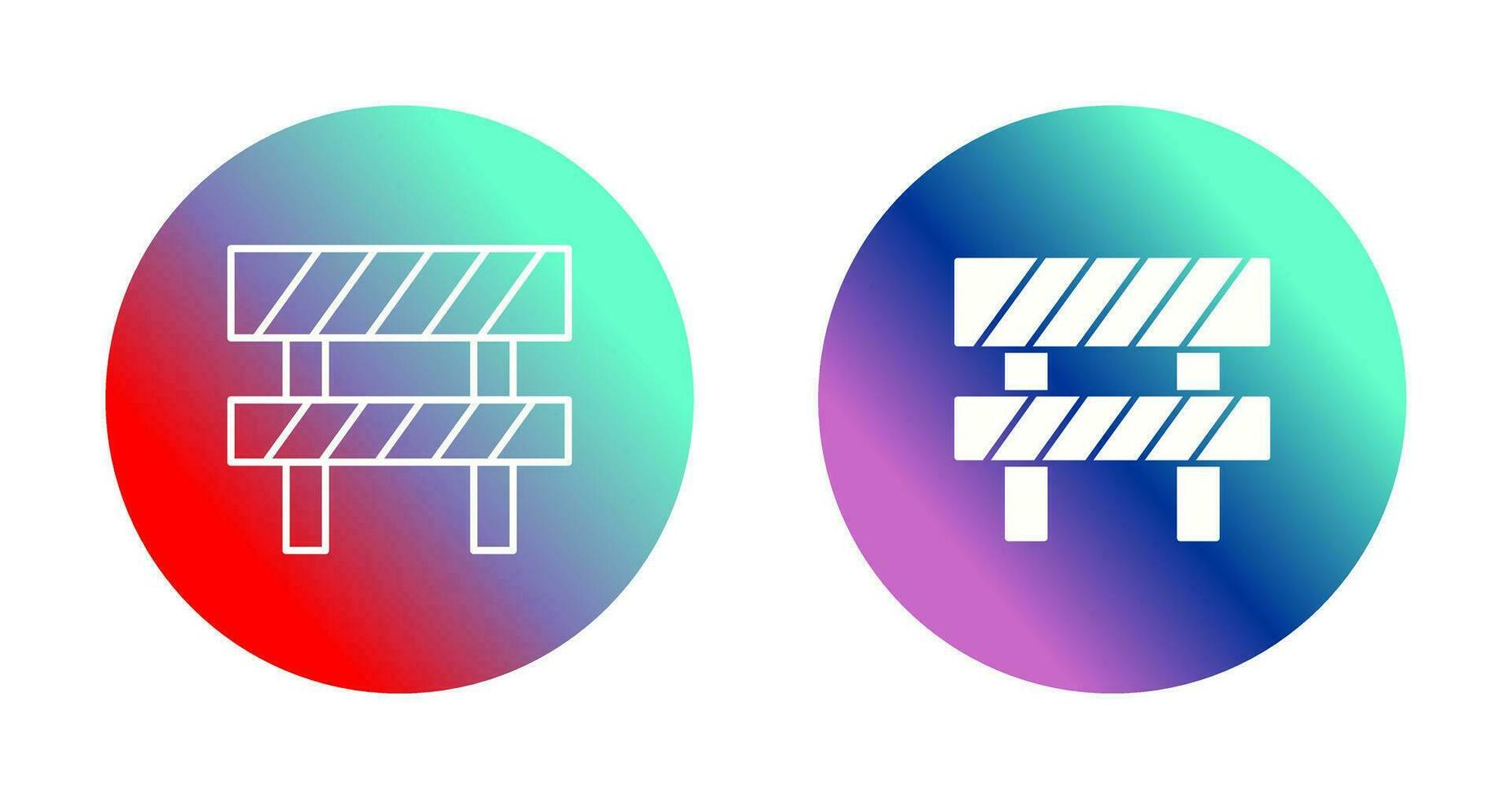 Barrier Vector Icon