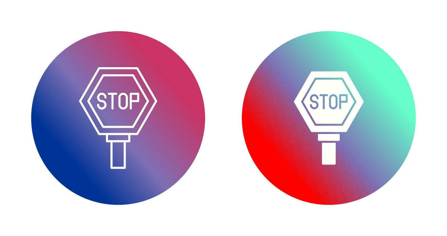 Stop Sign Vector Icon