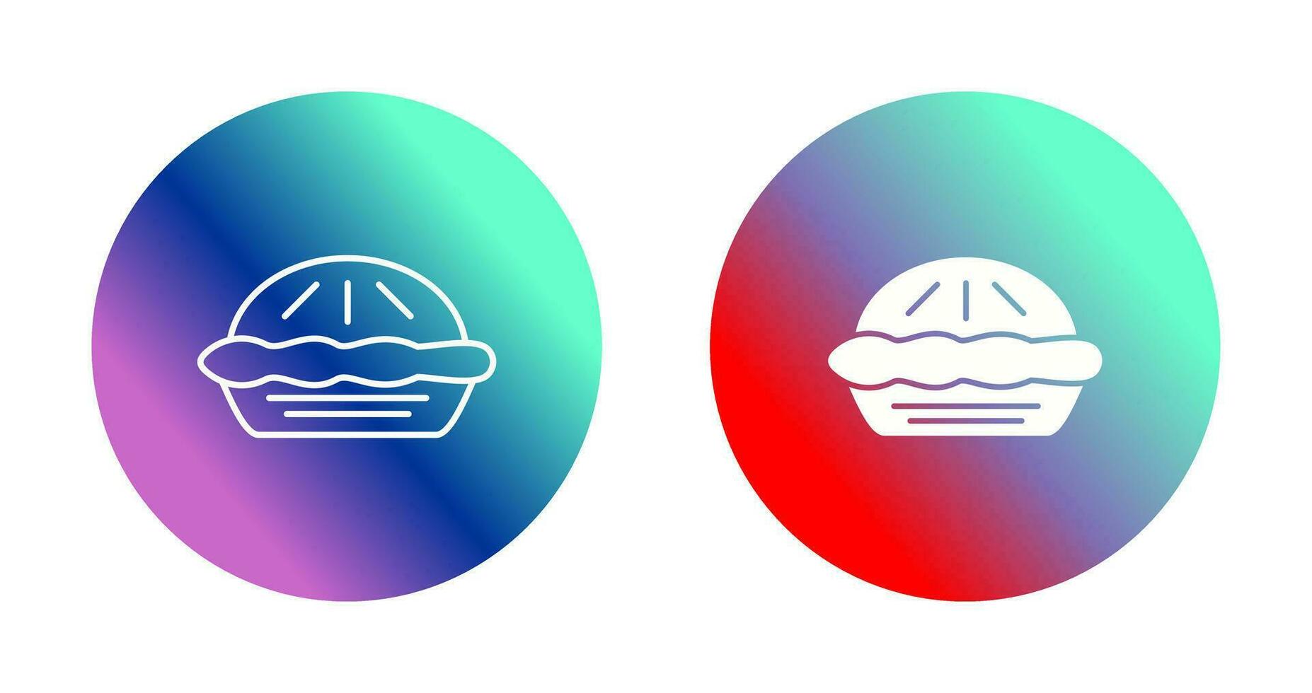 Pie Vector Icon