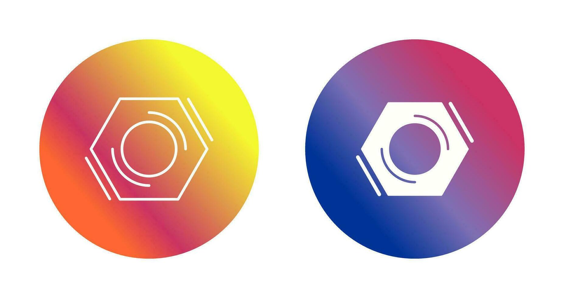 Nut Vector Icon