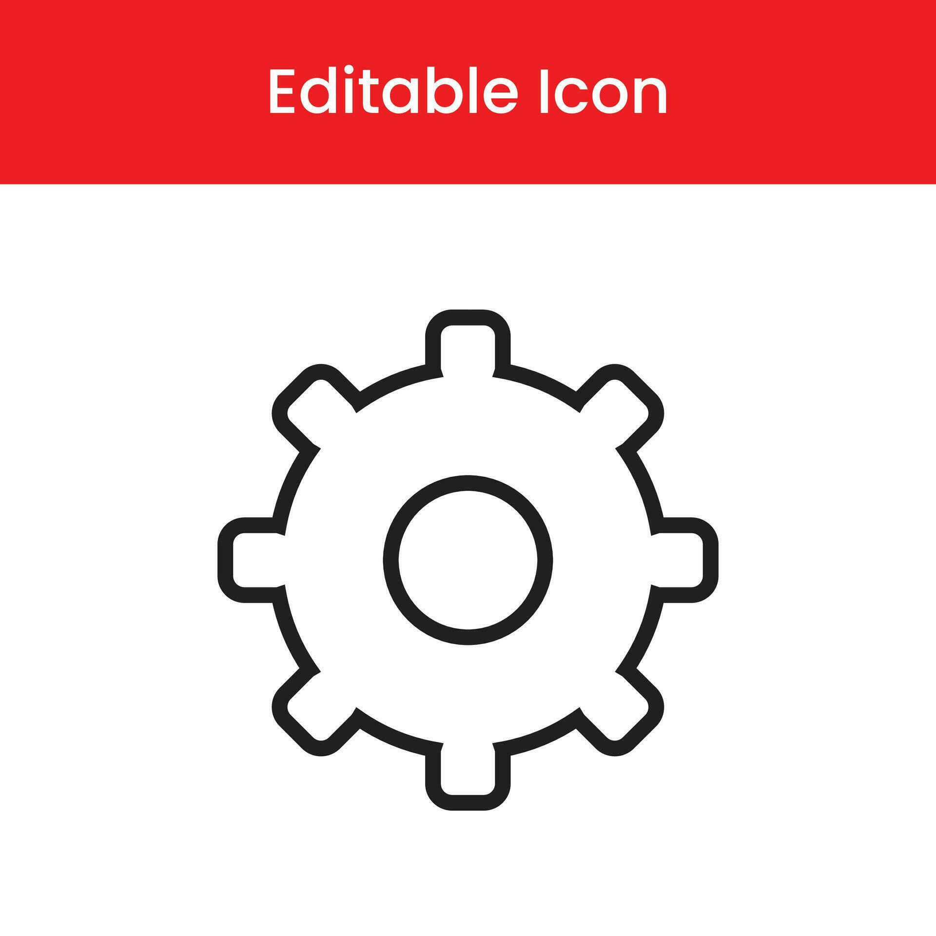 Setting icon, Setting outline icon, Setting vector icon 24812463 Vector
