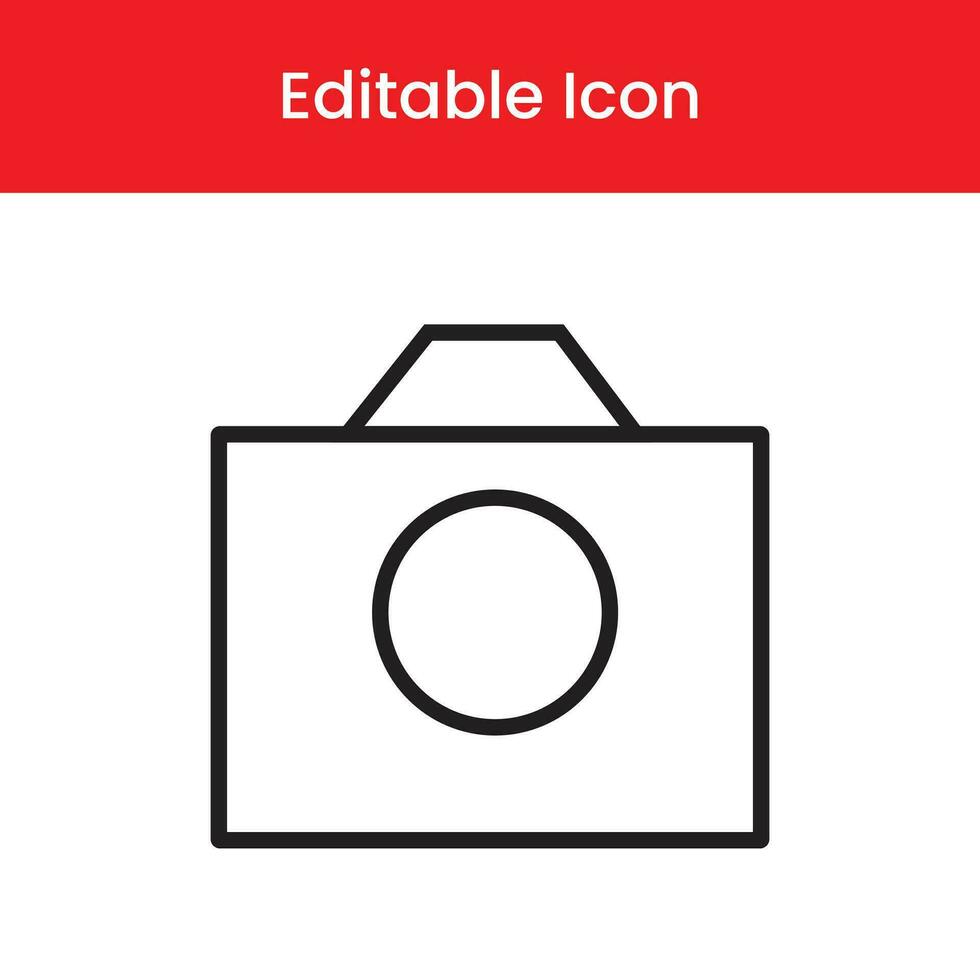 Camera icon, Camera outline icon, Camera vector icon