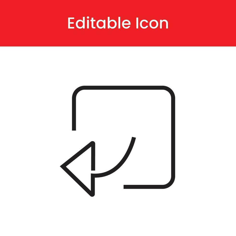 Exit icon, Exit outline icon, Exit vector icon