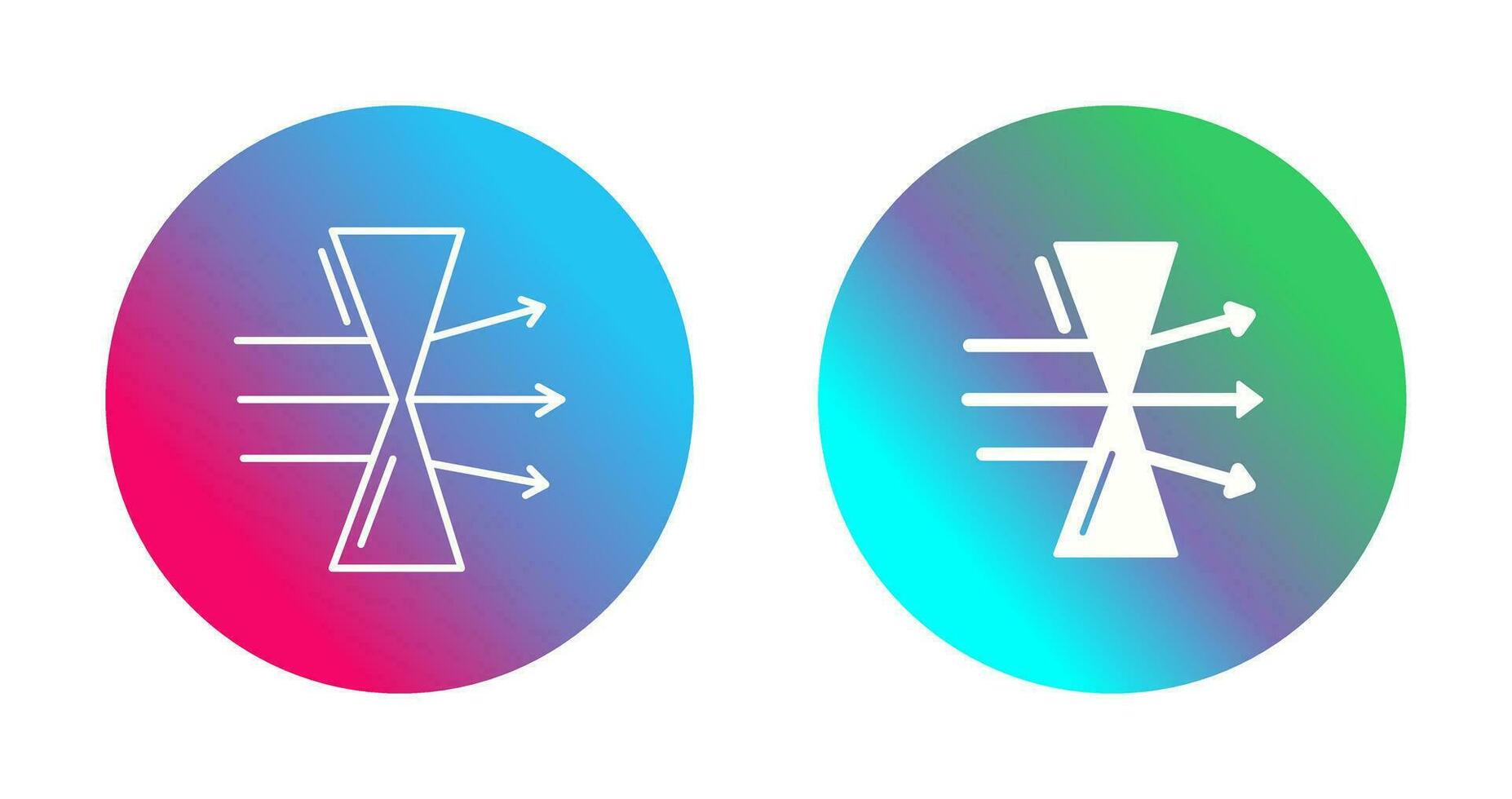 Dispersion Vector Icon
