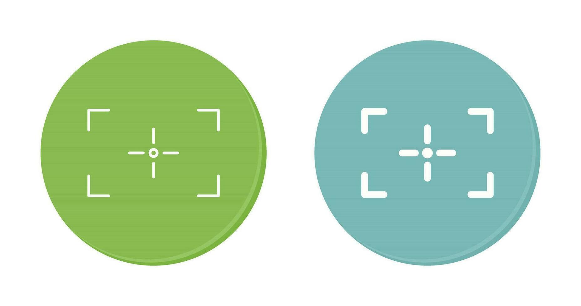 Unique Focus Vector Icon