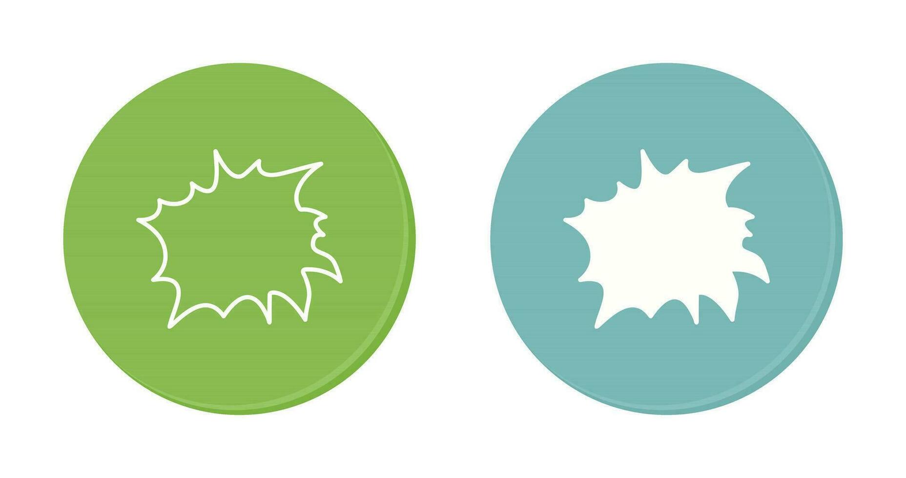 Unique Explosion Vector Icon