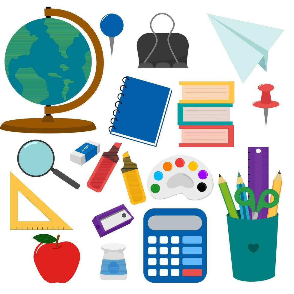 back to school element vector