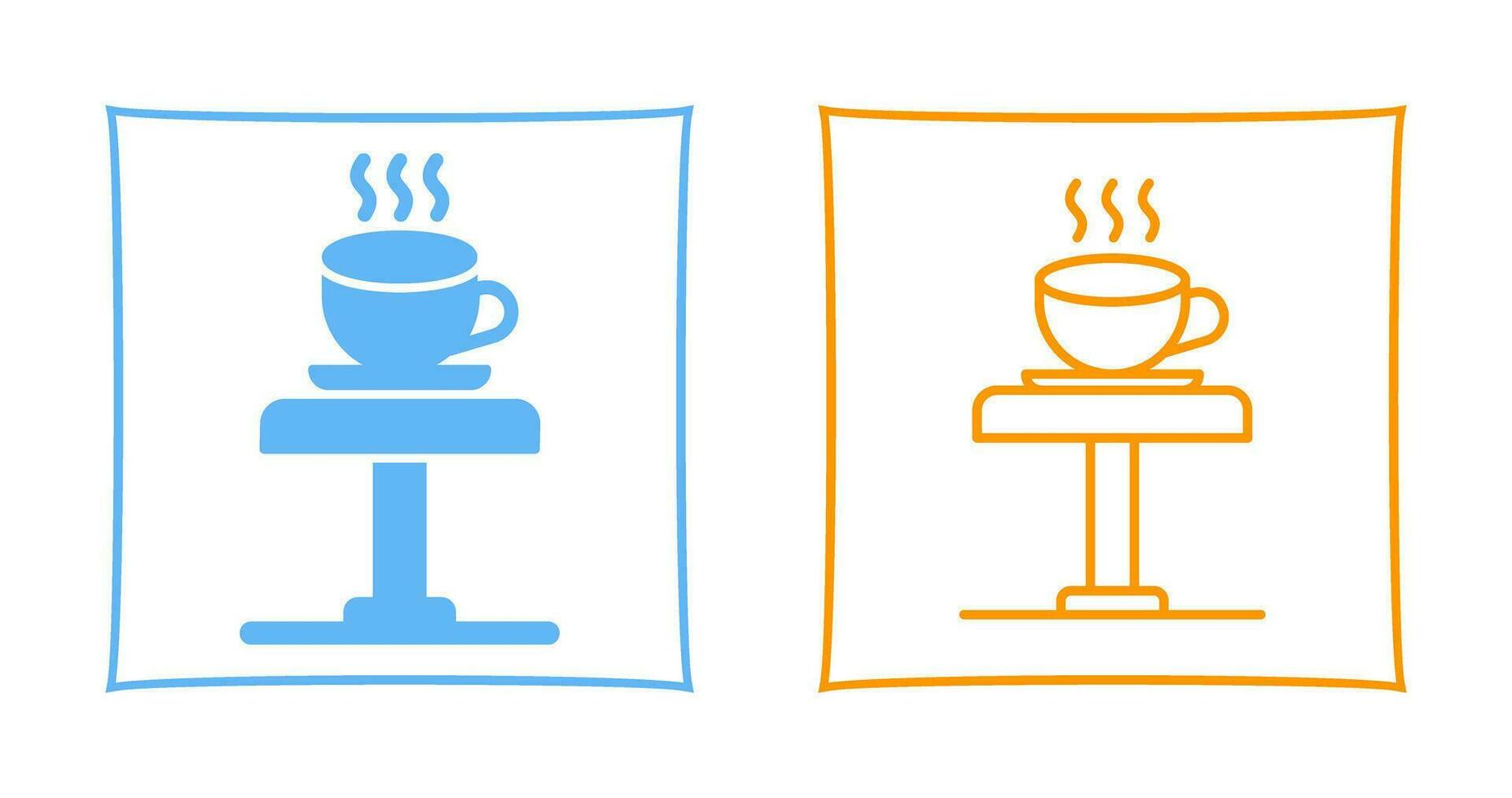Coffee Table Vector Icon