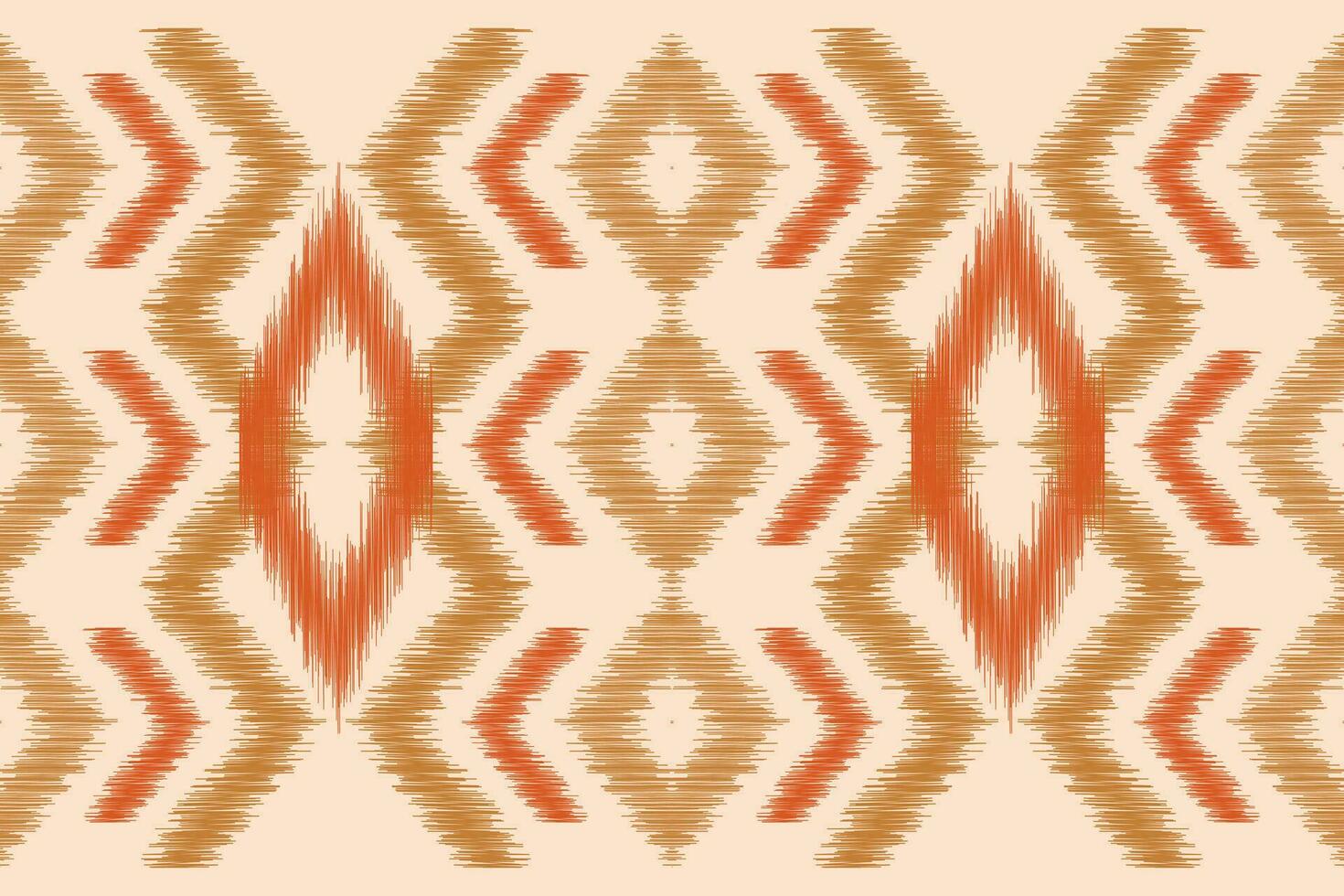 étnico ikat tela modelo geométrico estilo.africano ikat bordado étnico oriental modelo motivos marrón crema antecedentes. resumen,vector,ilustración.textura,ropa,paño,decoración,alfombra,seda. vector