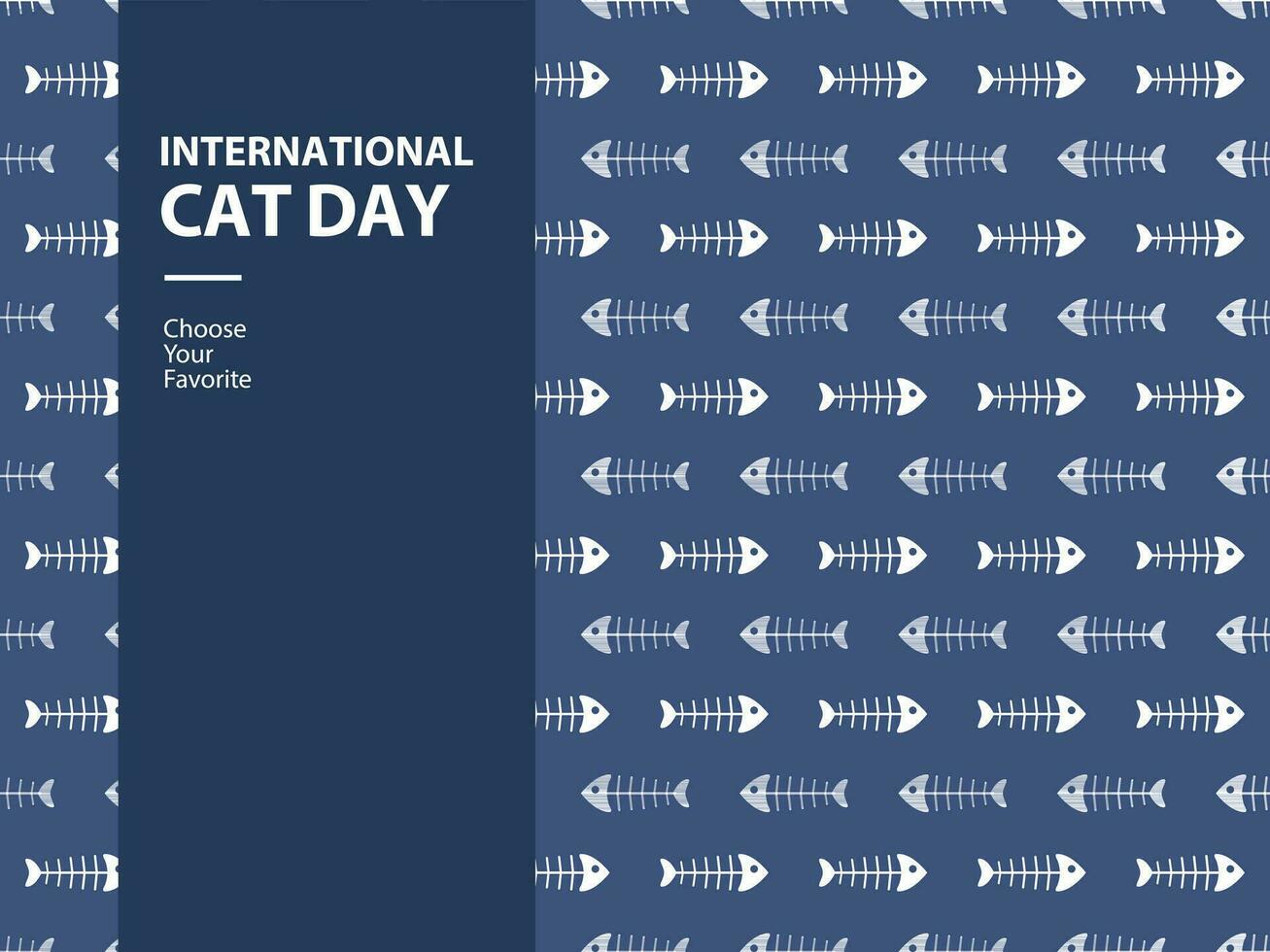 internacional gato día gatito animal dibujos animados maullar mascota vector patas amor antecedentes modelo sin costura