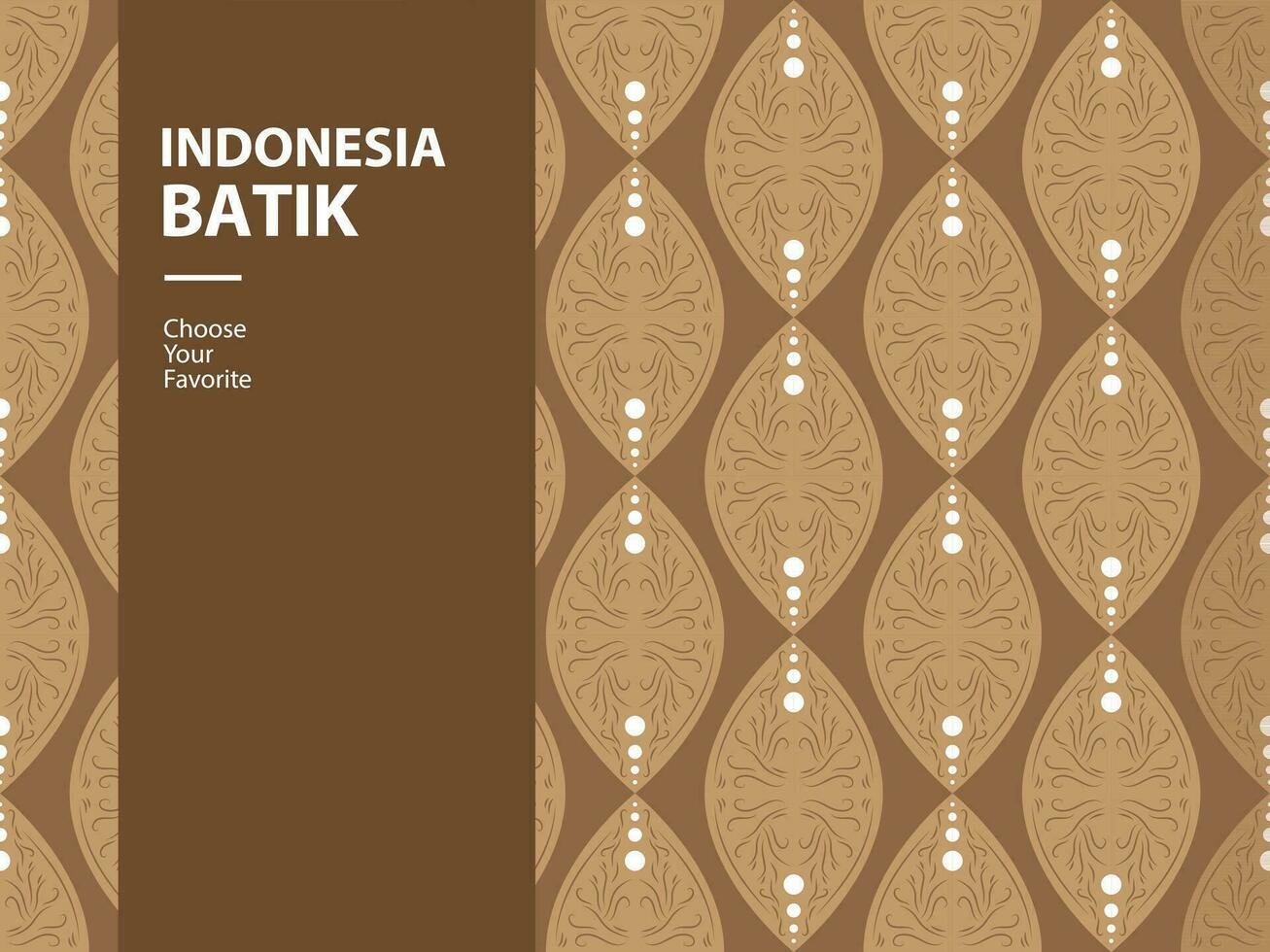 batik pattern seamless indonesia element independence day national drawing vintage fashion vector