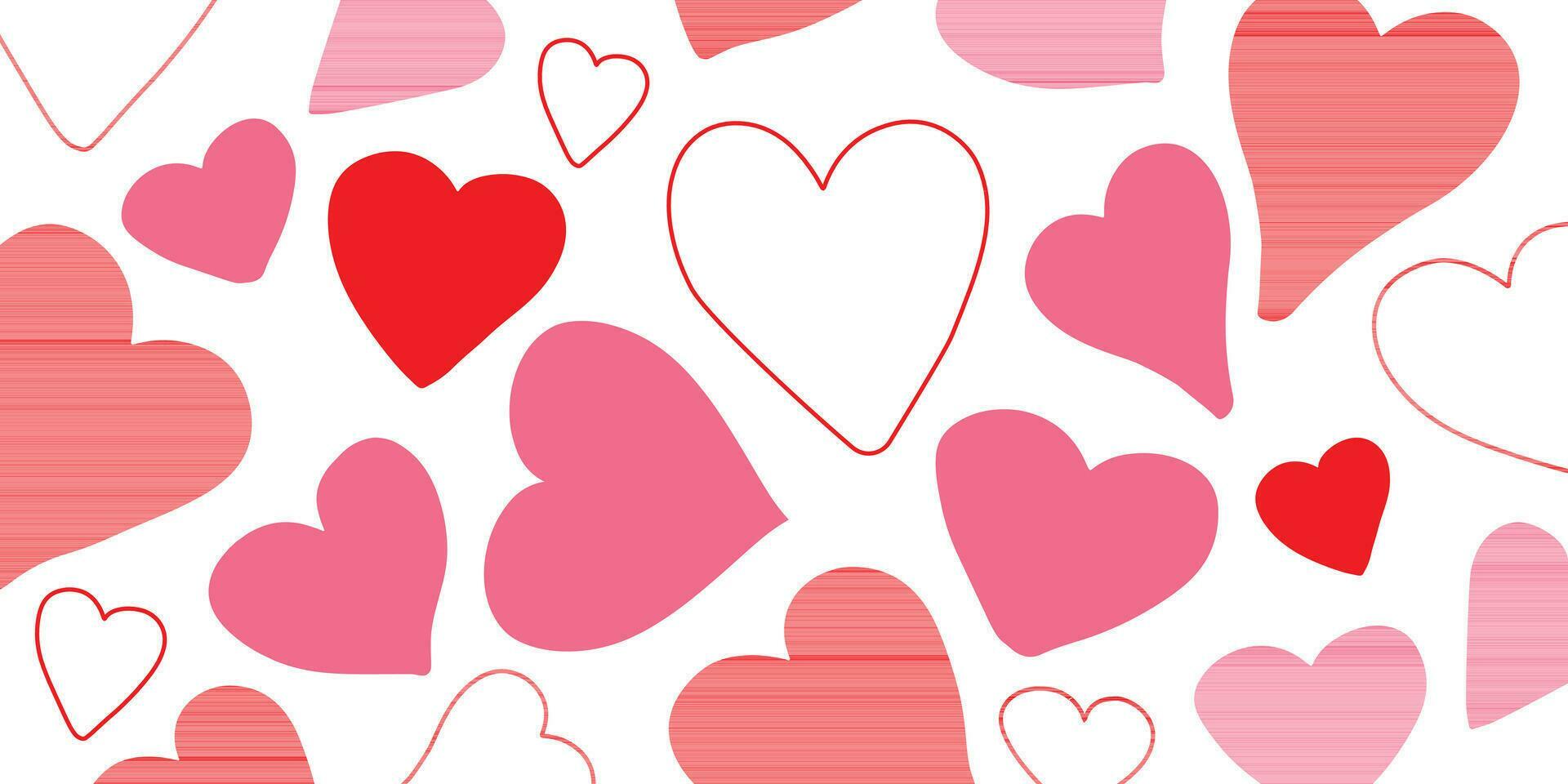 Abstract heart shape pattern background 24813982 Vector Art at Vecteezy
