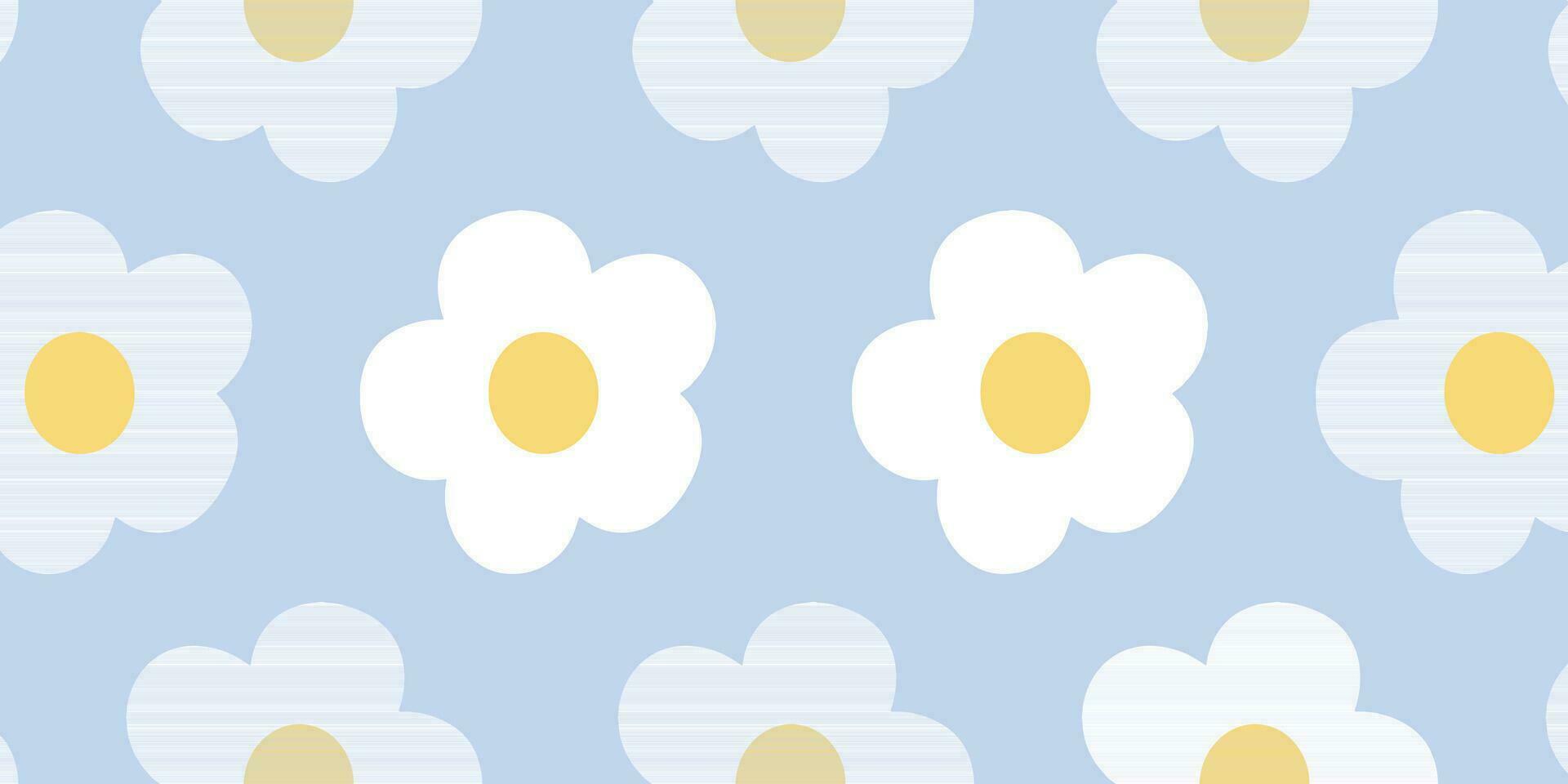 Simple flower pattern background. Minimalist floral wallpaper 24814000