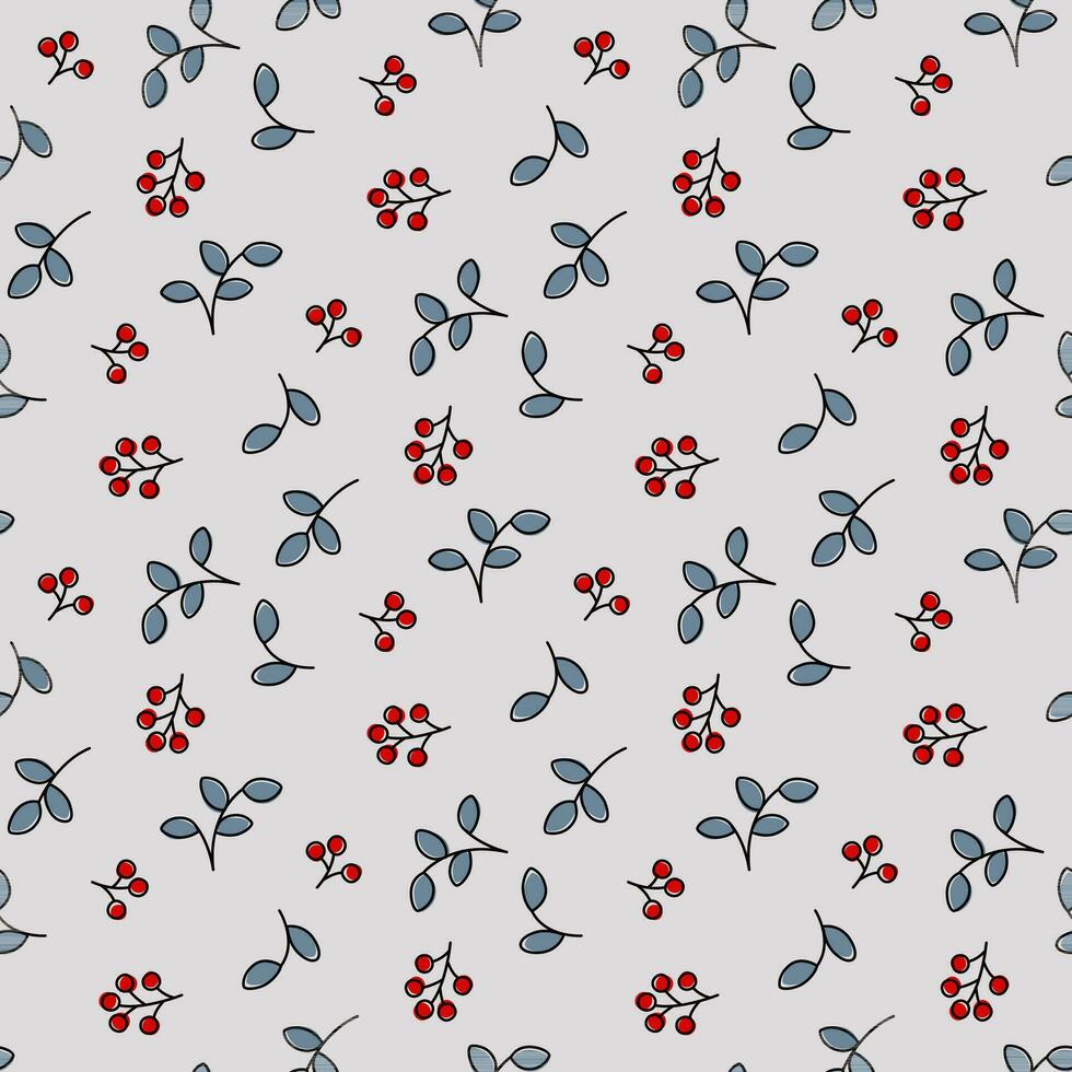 natural seamless pattern vector