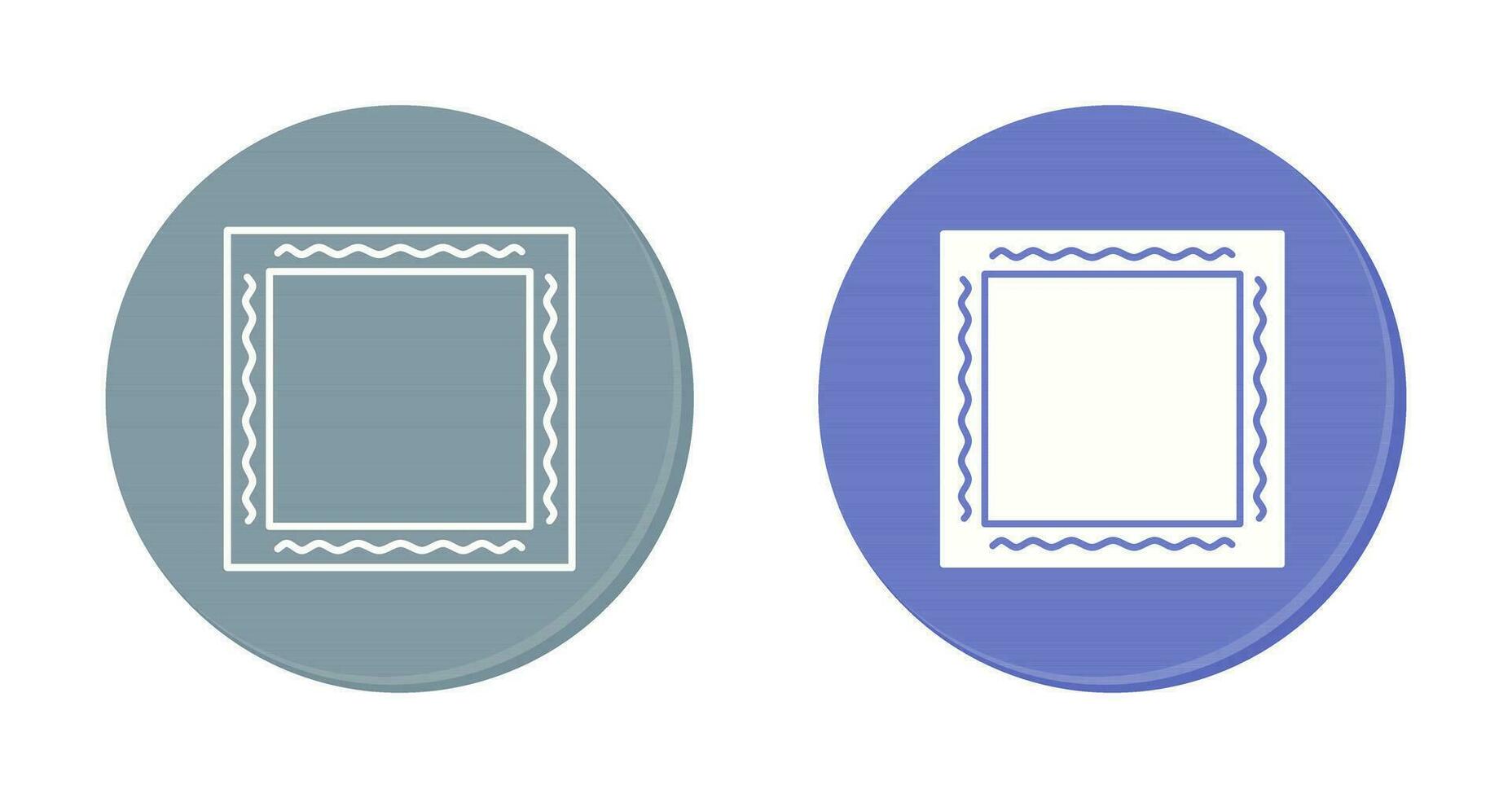 Unique Frame Vector Icon