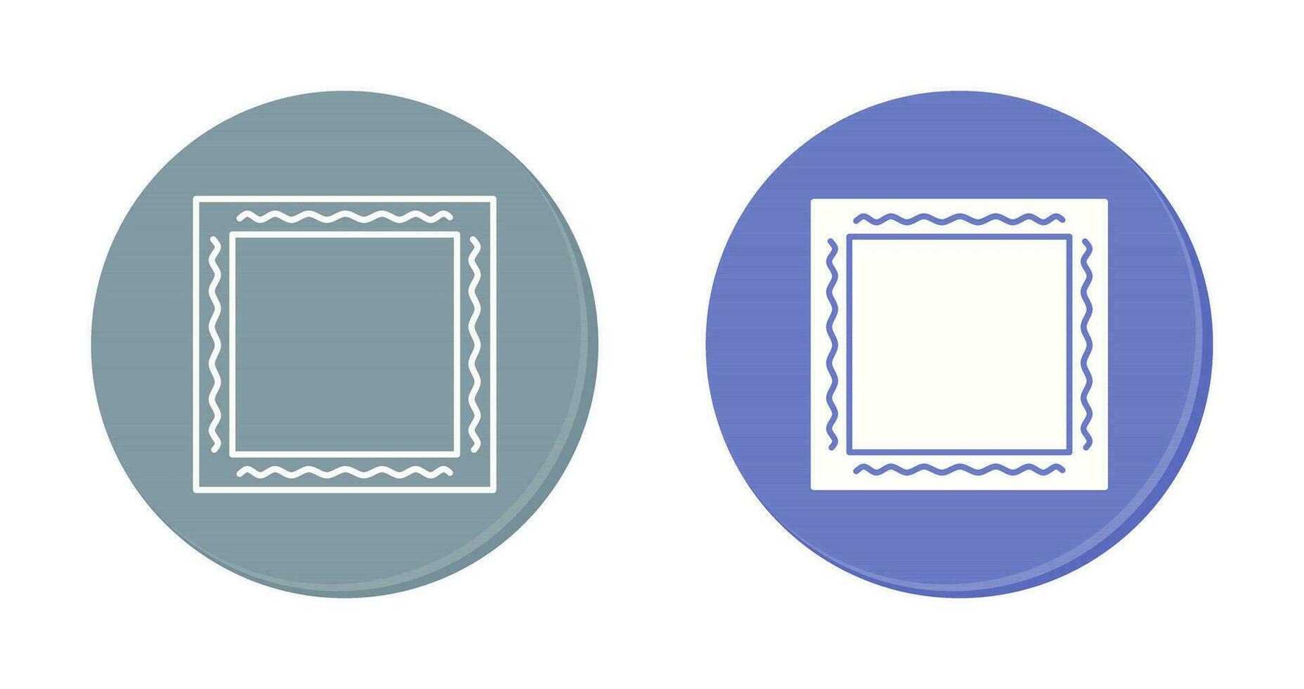 Unique Frame Vector Icon