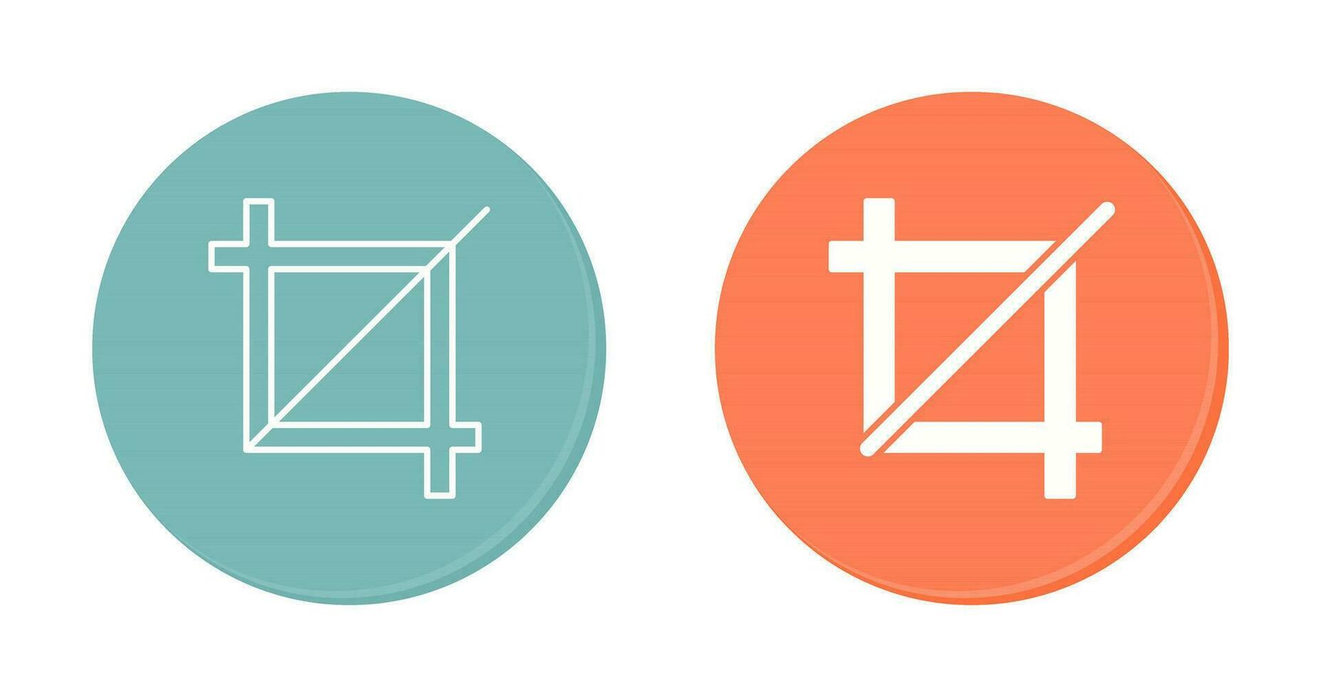 Unique Crop Vector Icon