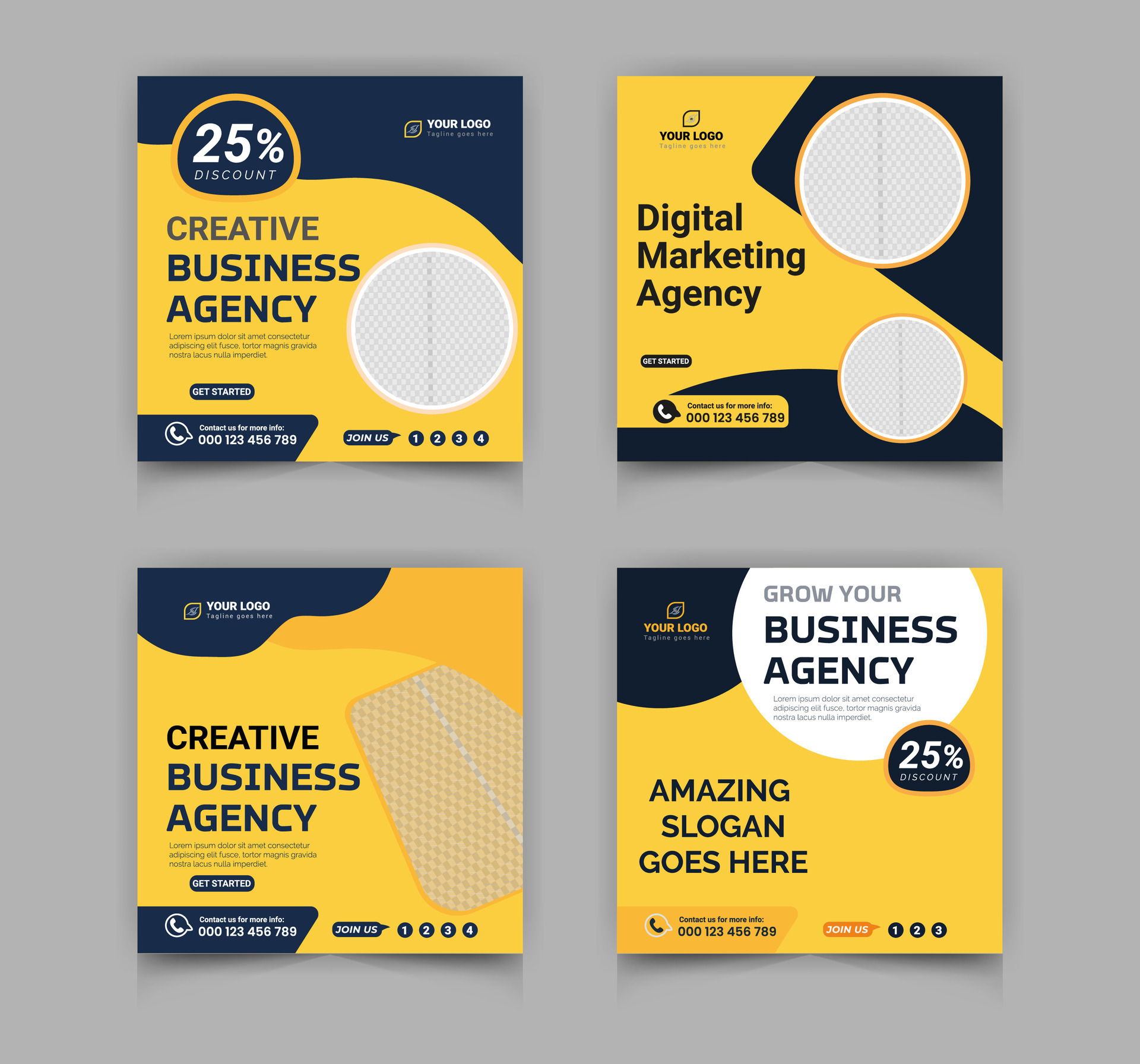 digital marketing social media poster template design. corporate ...